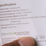 Unboxing dan Review Bluetooth Shutter (AB Shutter 03) 3 Spesifikasi AB Shutter 03
