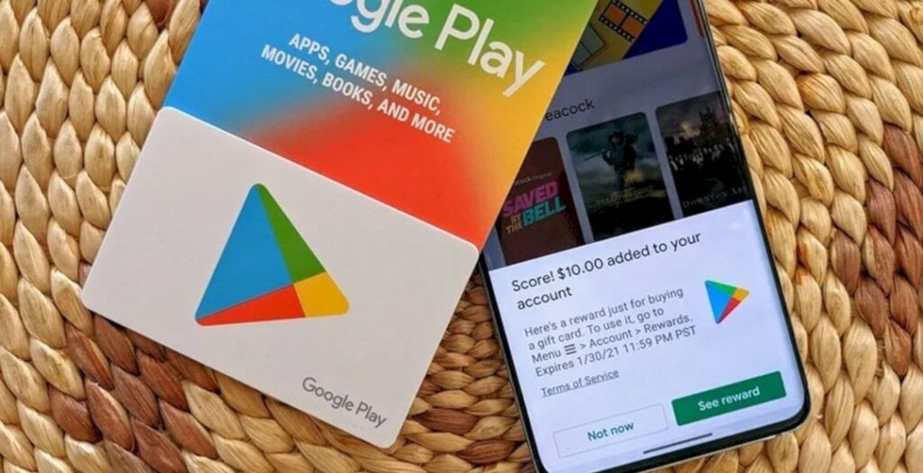 Cara Menggunakan Google Play Gift