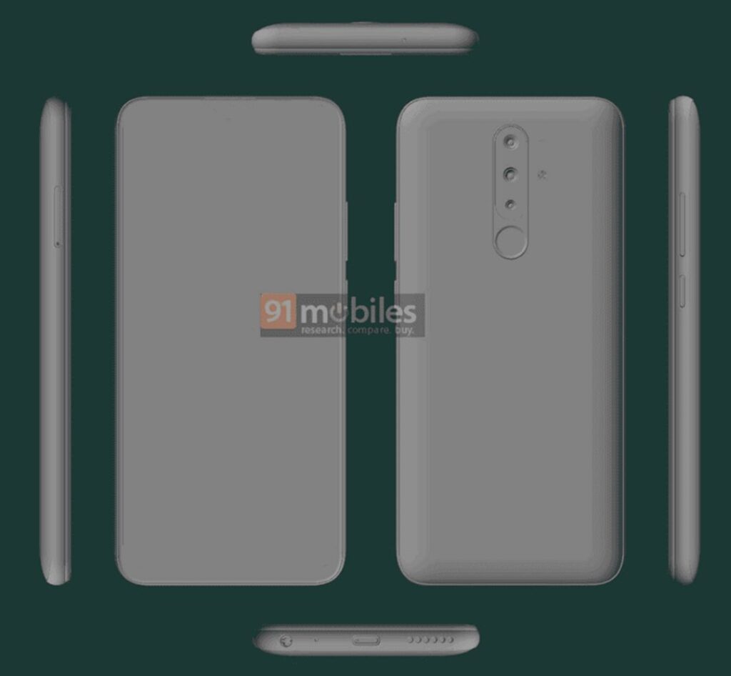 Render Nokia 4.3 Bocor