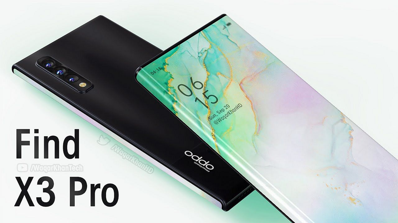 OPPO Find X3 Pro Terima Sertifikasi 3C dan Pengisian Cepat 65W 1 Render OPPO Find X3 Pro